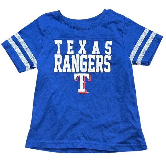 Genuine Merchandise Other - 2 Texas Rangers Genuine Merchandise Shirts Youth Small
